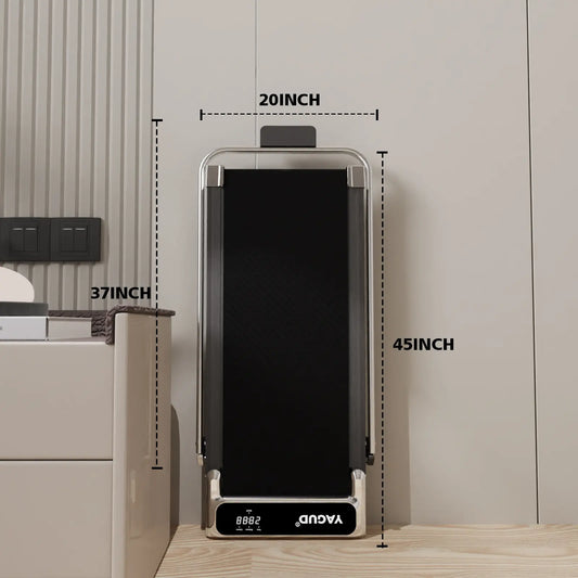 Yagud Under Desk Walking Pad with Remote，265lbs Weight Capacity